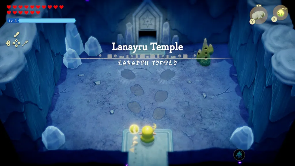 Lanaryu Temple, a dungeon in The Legend of Zelda: Echoes of Wisdom