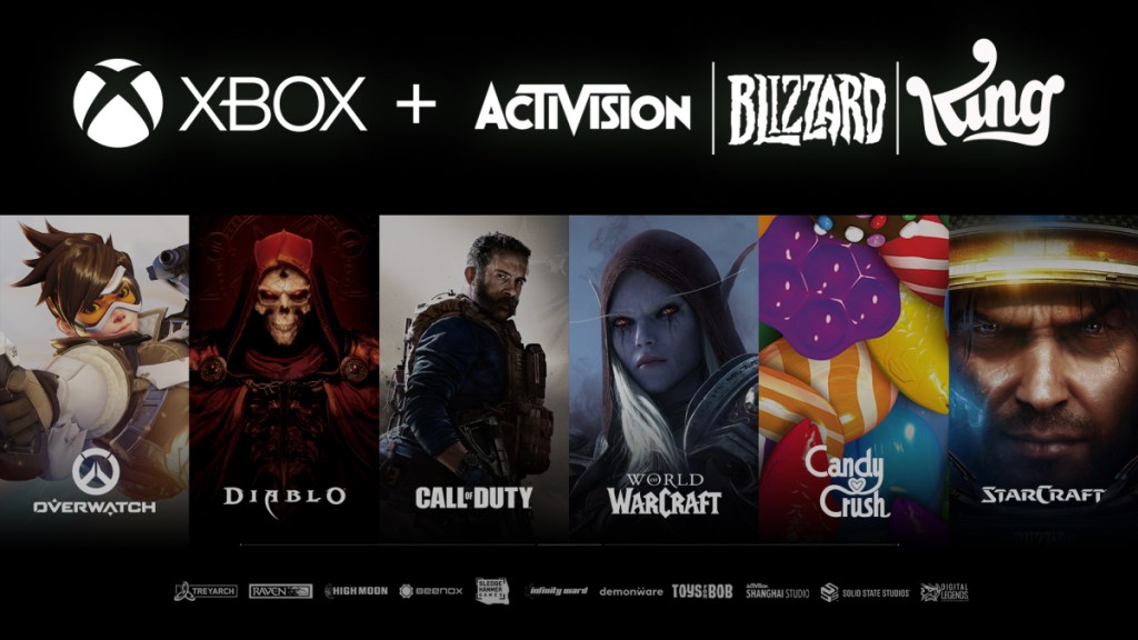 Microsoft acquiring Activision