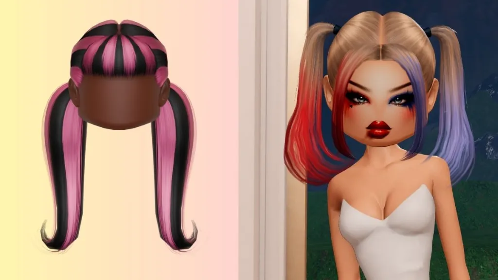 Draculara hair and Harley Quinn face and hair revealed in the sneak peek channel on the official DTI Discord