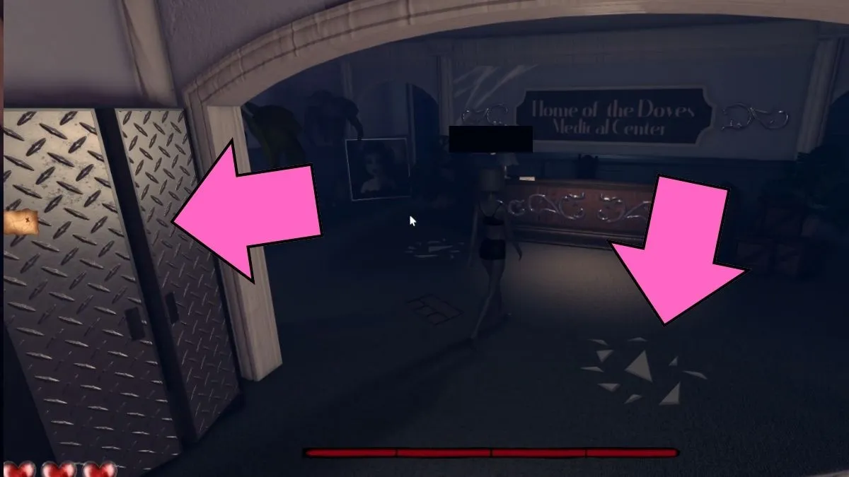 Hospital location in Lana's Lore Quest in DTI