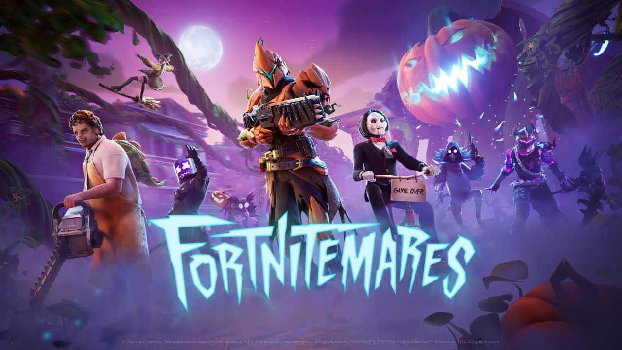 The Fortnitemares key art for Fortnite.