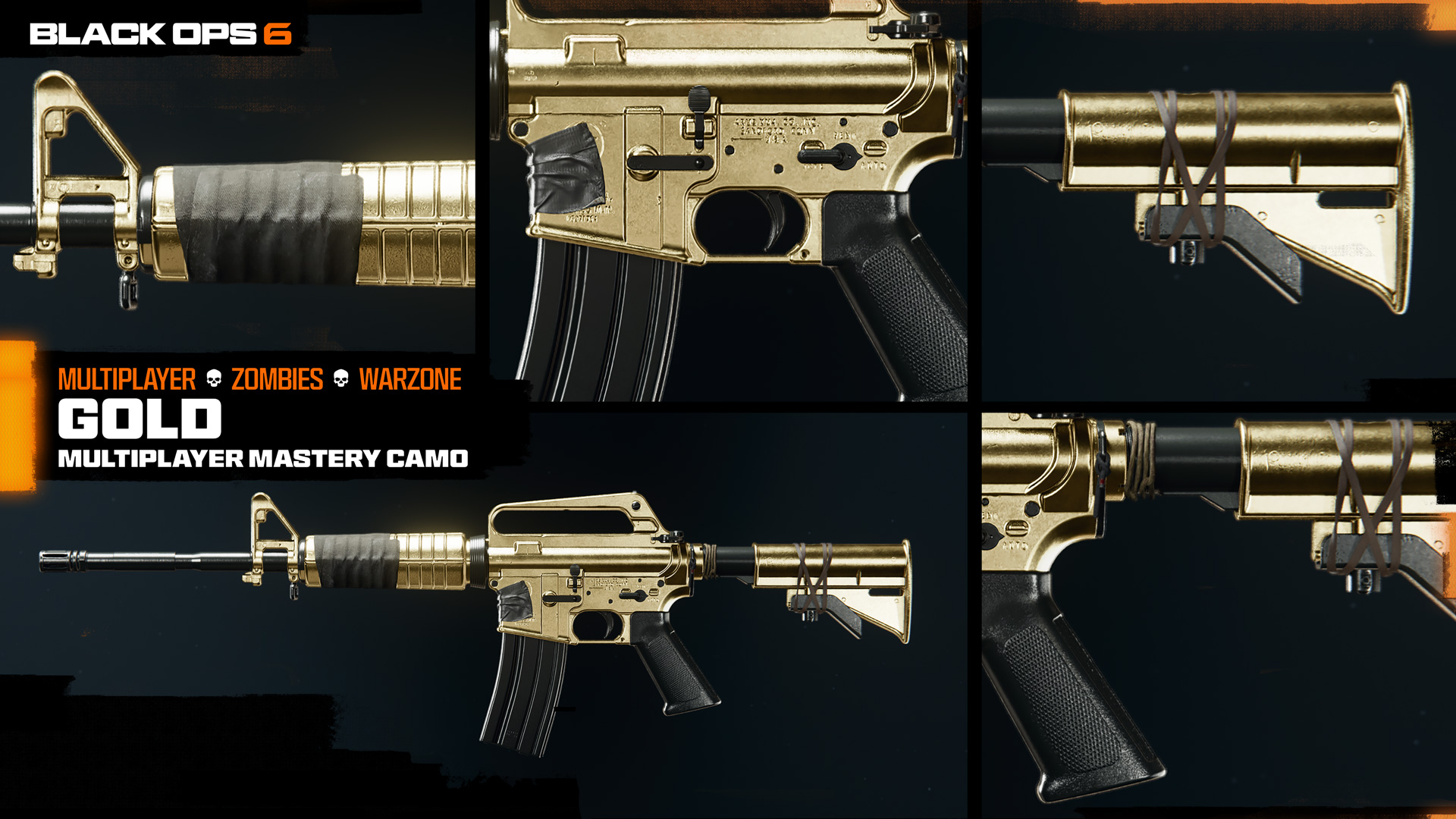 Gold Camo in Black Ops 6.