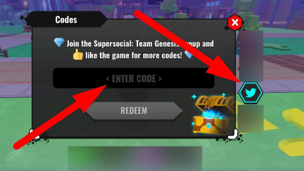 How to redeem Mining Tycoon codes, step 2