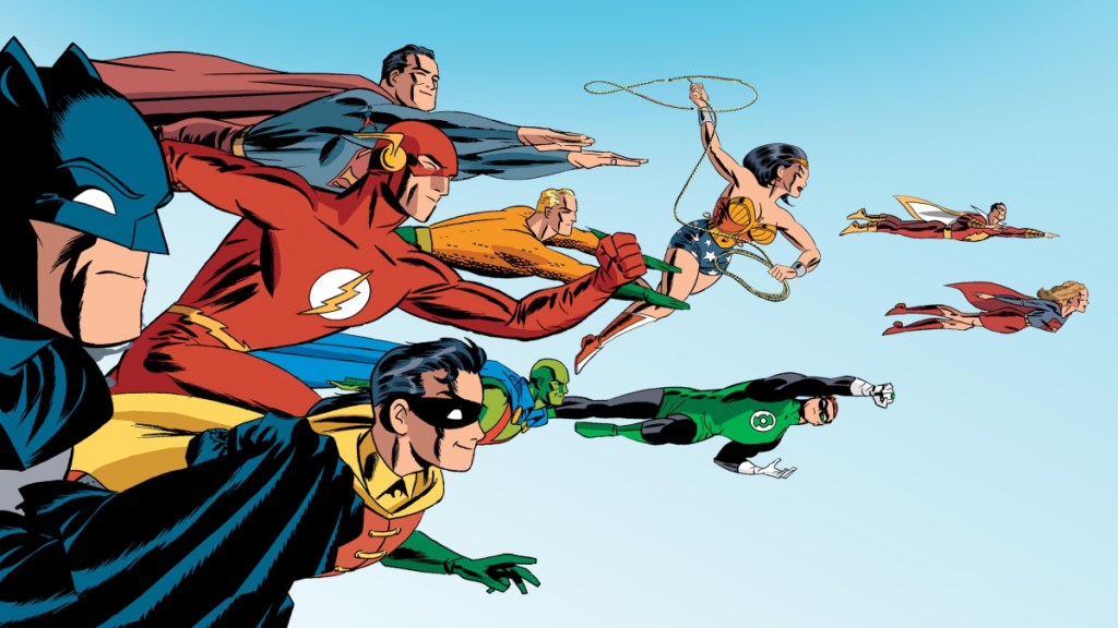 The Justice League charges together as part of an article about the best DC animated movies.