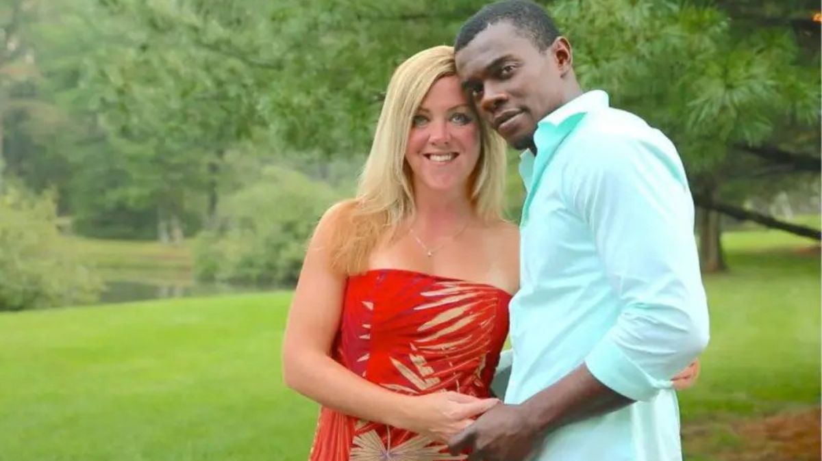 Melanie and Devar in 90 Day Fiance.