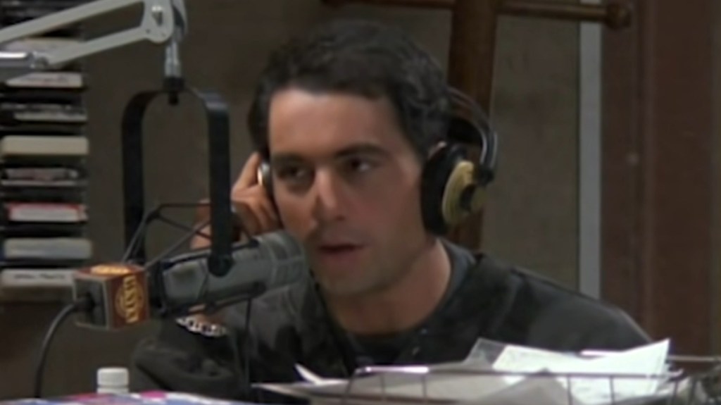 Joe on the radio as part of an article about '90s sitcoms.