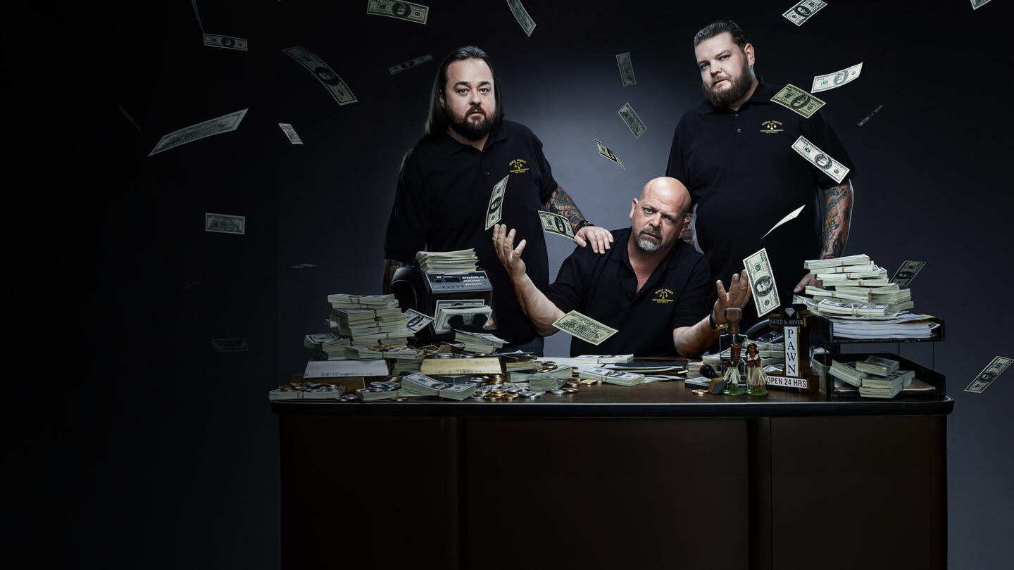 Rick Harrison, Chumlee and Big Hoss from Pawn Stars