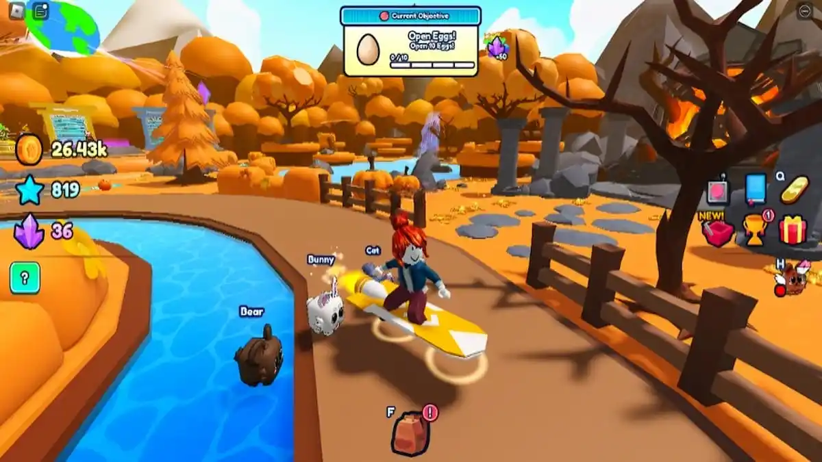 In-game screenshot of Pet World. 