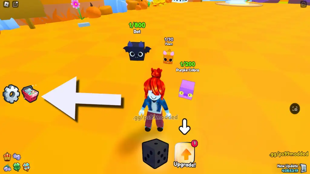 Screenshot of the Pets Go Modded shop.