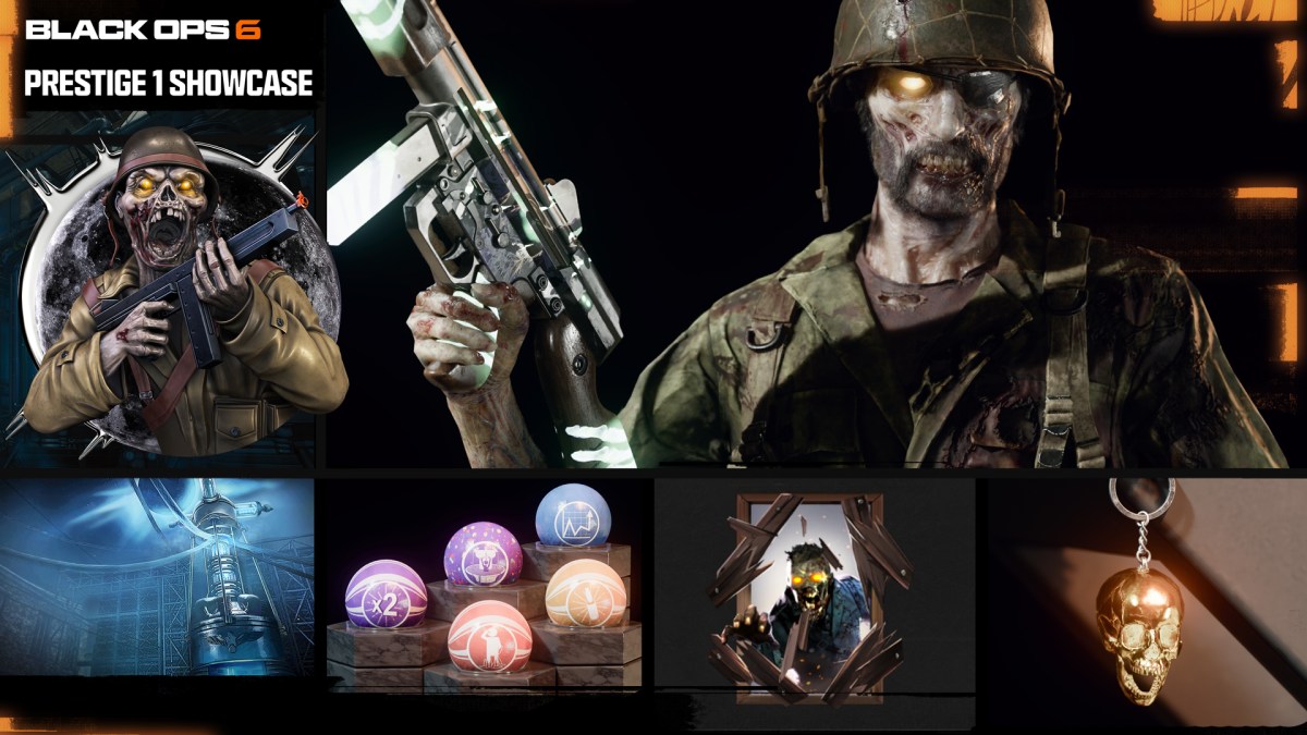 All the Prestige 1 Rewards in Black Ops 6.