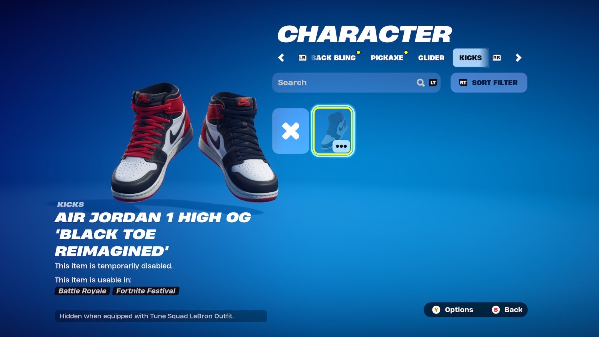 The Jordans in Fortnite.