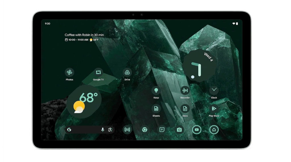 The Google Pixel Tablet