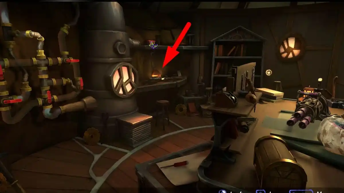 Cooling System location in the Jinx Fixes Everything Act 3