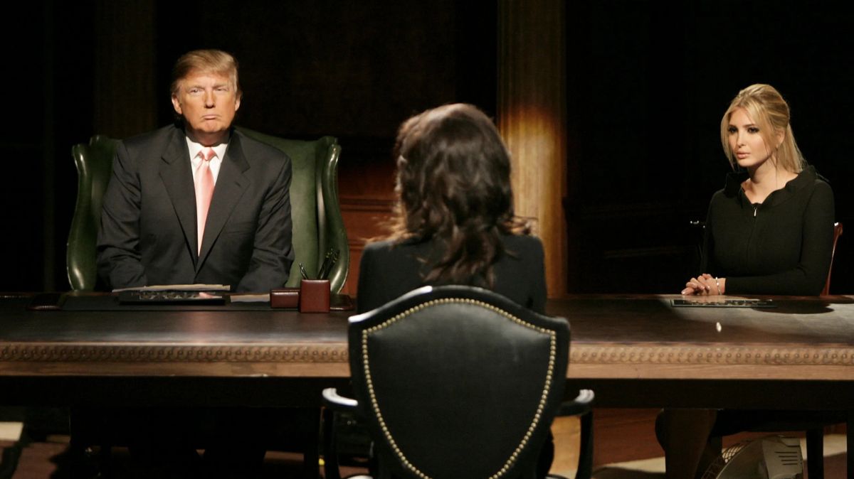 Donald Trump on The Apprentice.