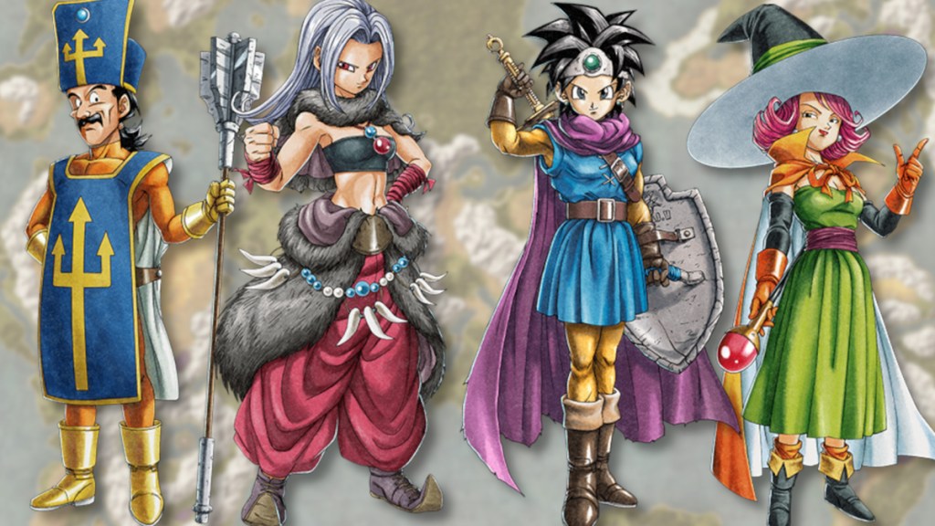 The best party in Dragon Quest 3.