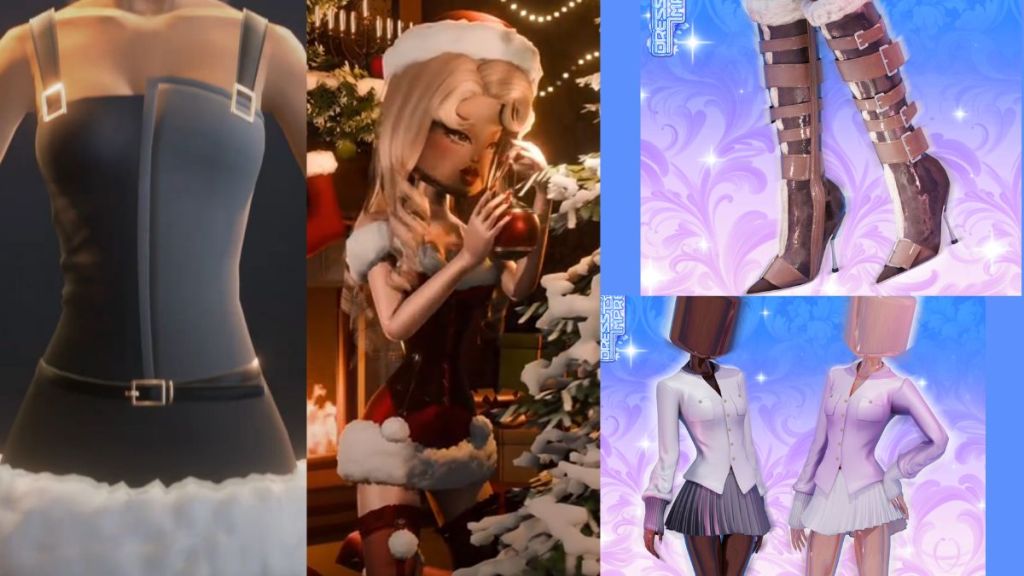 All clothing items coming with the DTI Winter Update