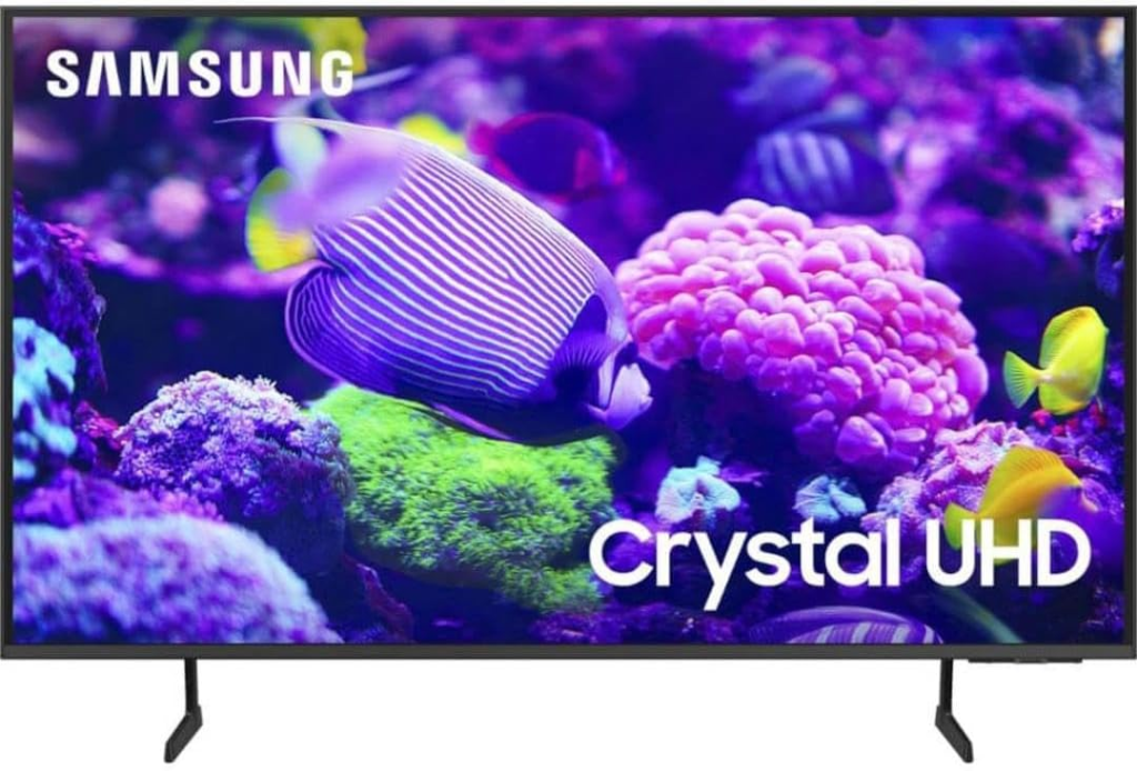 SAMSUNG 55-Inch Class Crystal UHD 4K DU7200 Series HDR Smart TV via Amazon