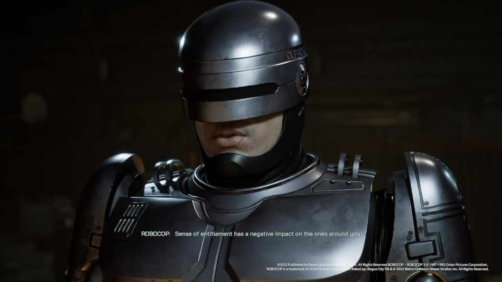 Official Screenshot of RoboCop in RoboCOp: Rogue City