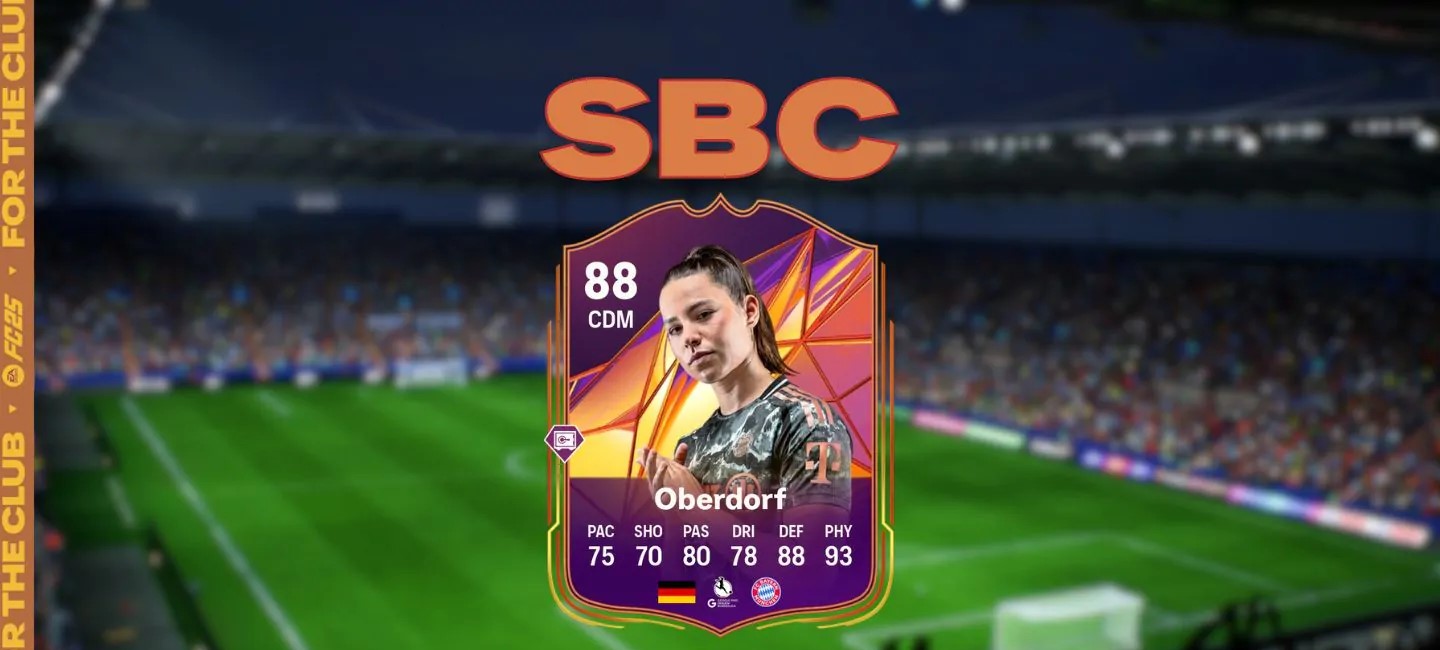 Image of SBC player challenge card in EA FC 25