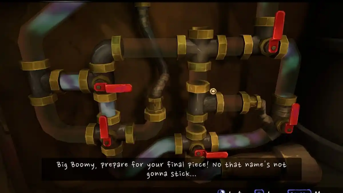 Pipe puzzle solution in the Jinx Fixes Everything Act 3