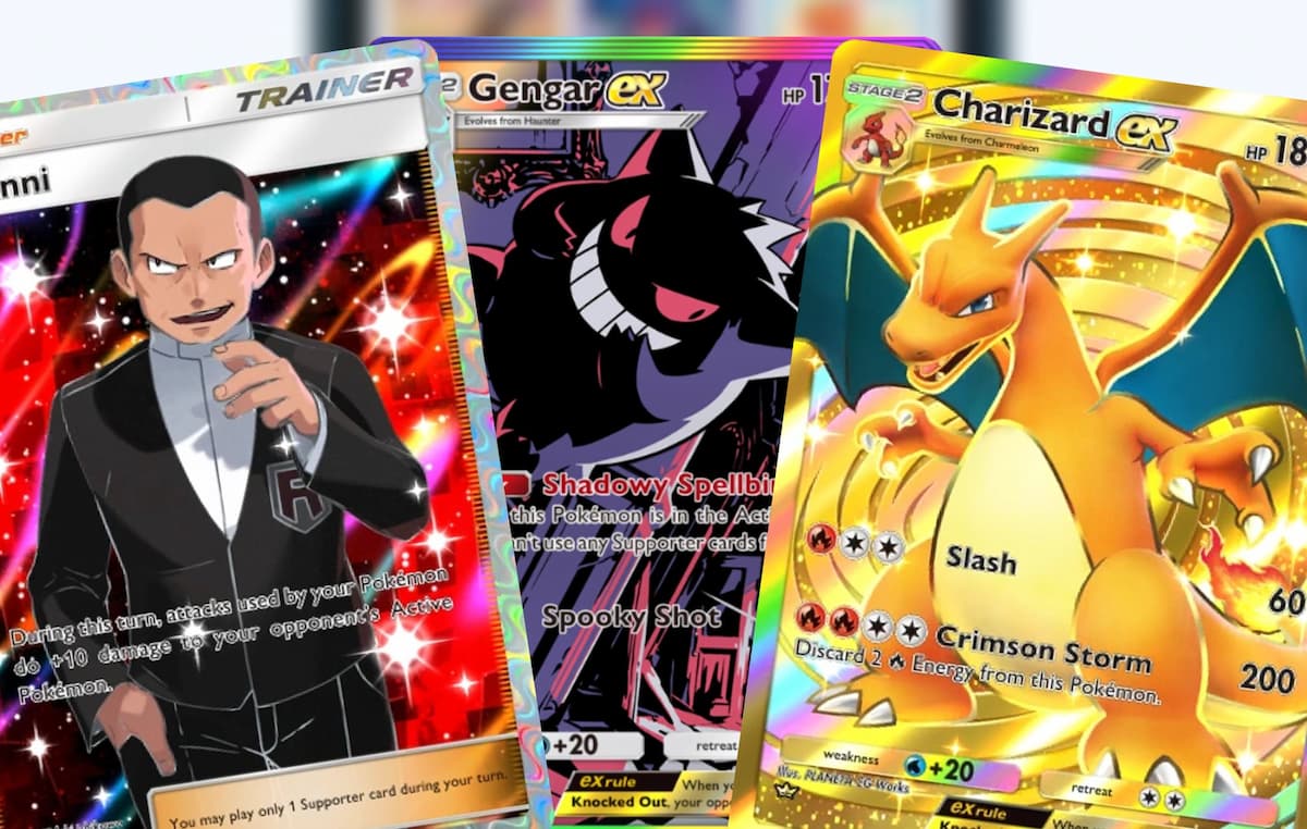 Ex cards in Pokemon TCG Pocket.