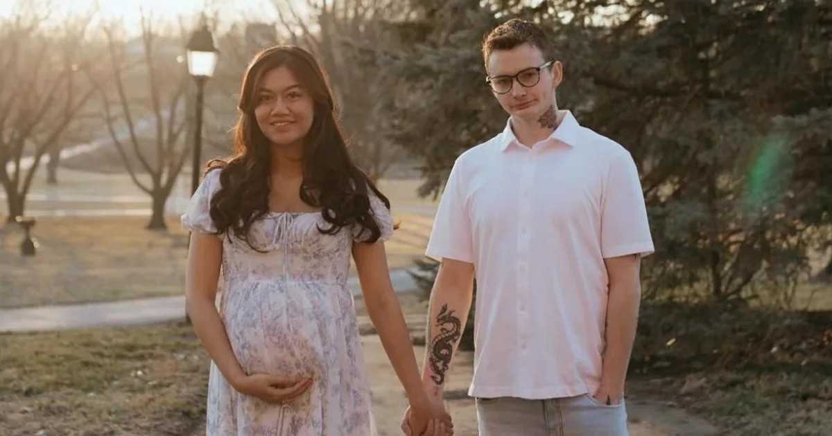 Sam and Citra from 90 Day Fiance holding hands.