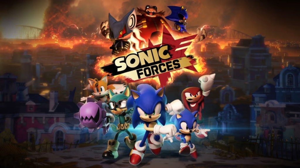 Sonic Forces Key Art