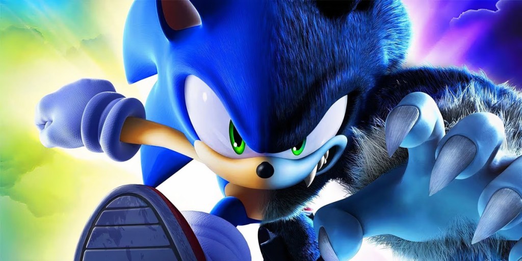 Sonic Unleashed Wii/PS2 Key Art