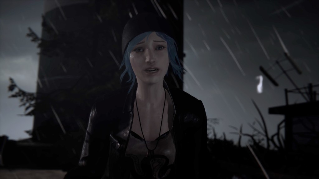 Life is Strange chloe crying in rain