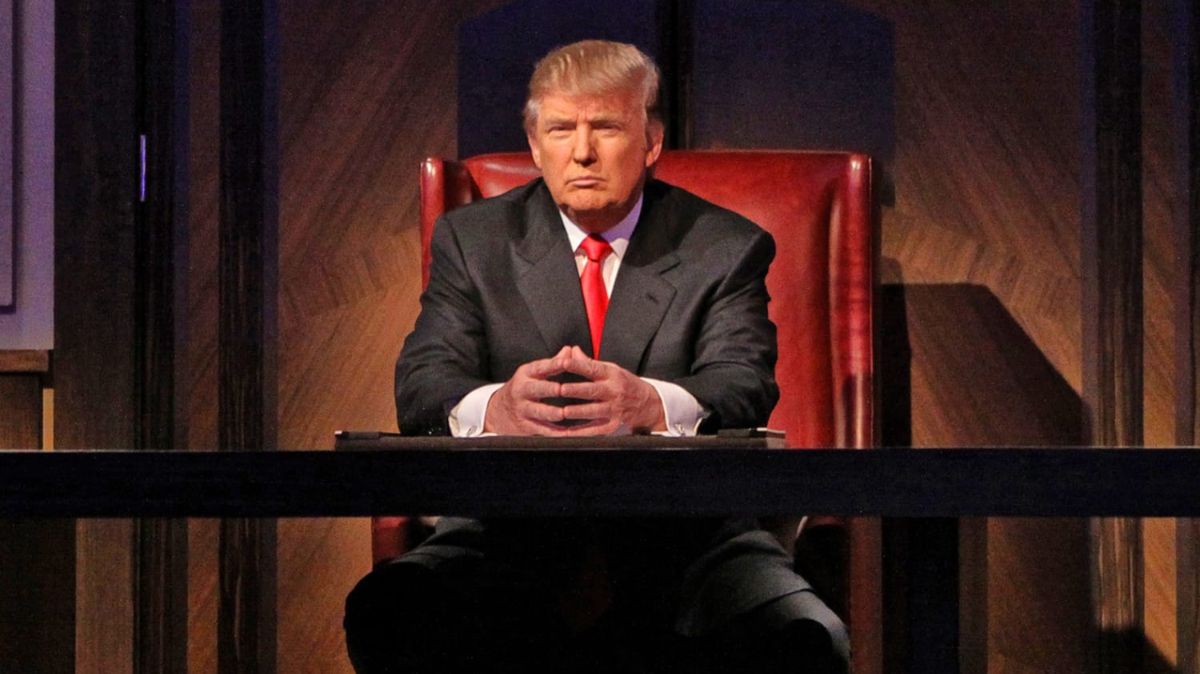 Donald Trump on The Apprentice.