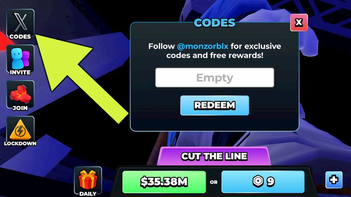 How to redeem Line to Fight codes.