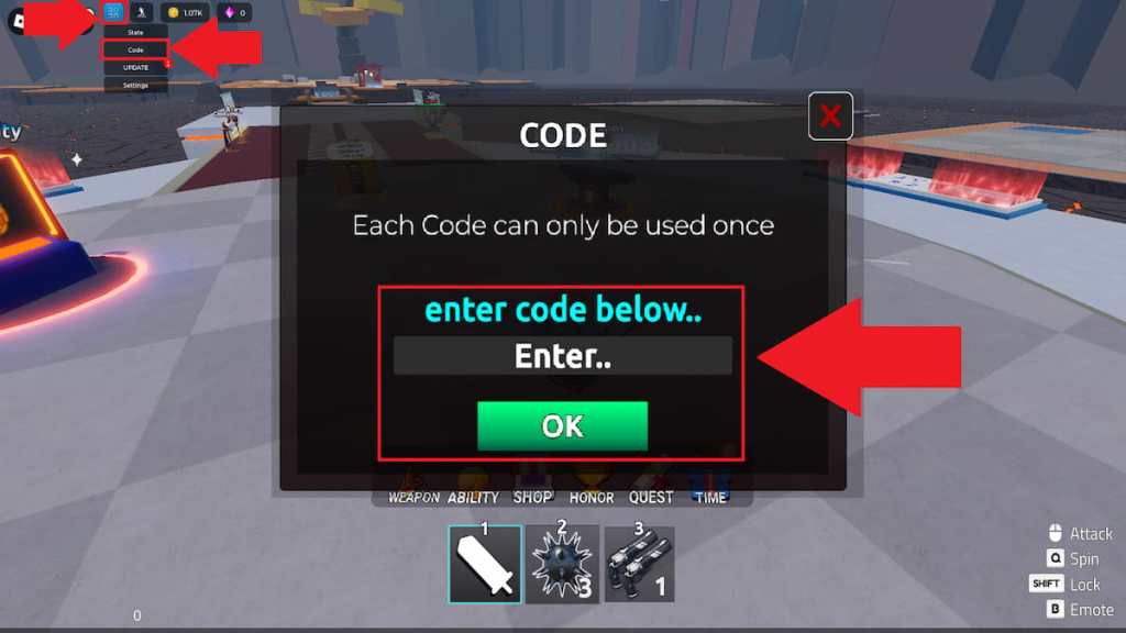 How to redeem Duel Warriors codes