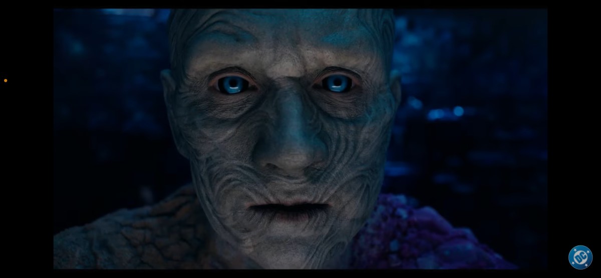 Metamorpho in the Superman trailer as part of an article about Brainiac. 