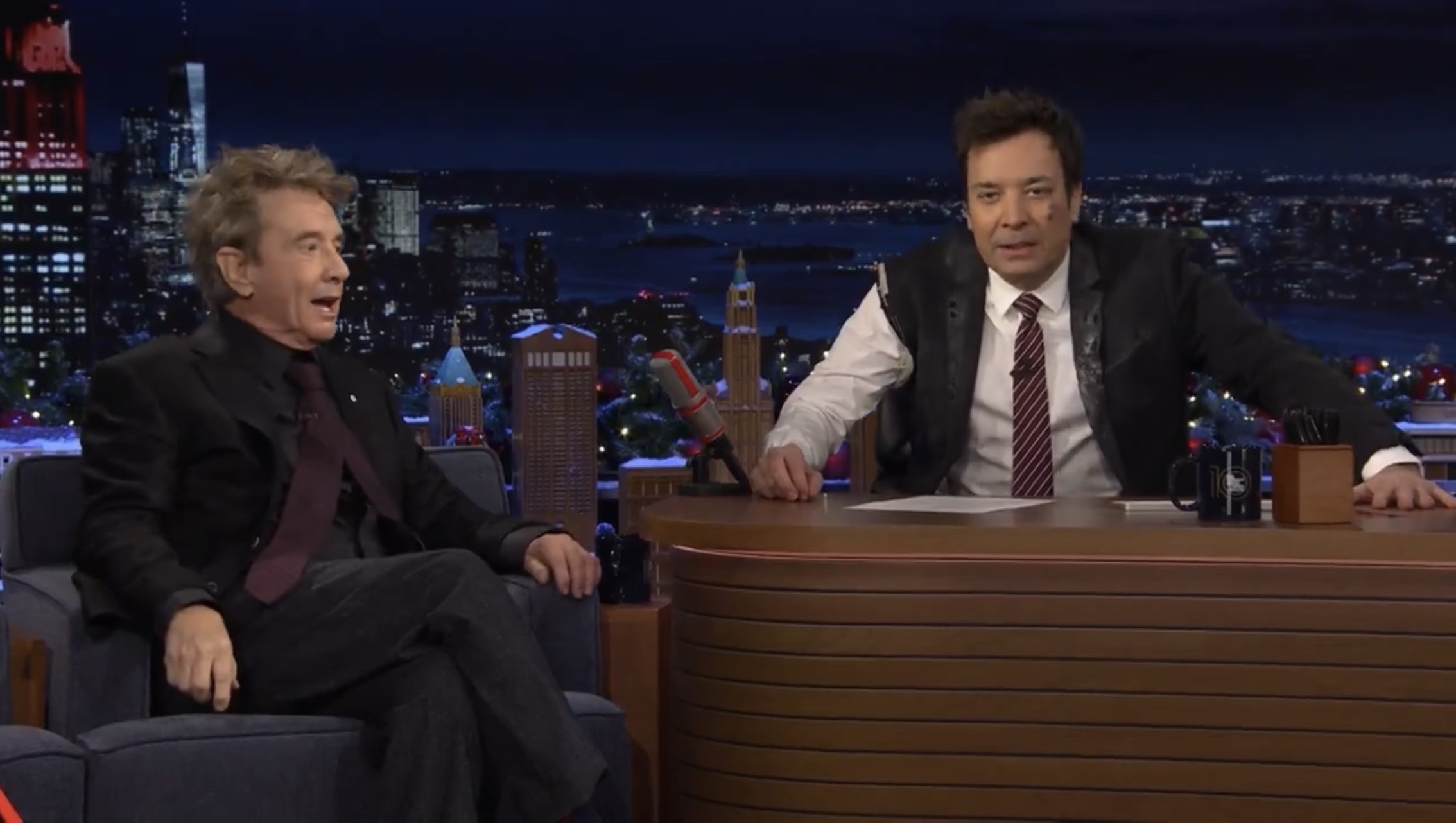 Martin Short and Jimmy Fallon.