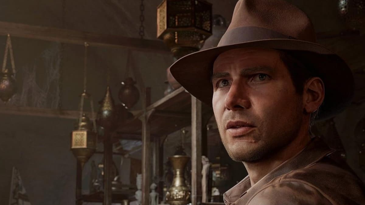 A screengrab from the trailer for Indiana Jones and the Great Circle