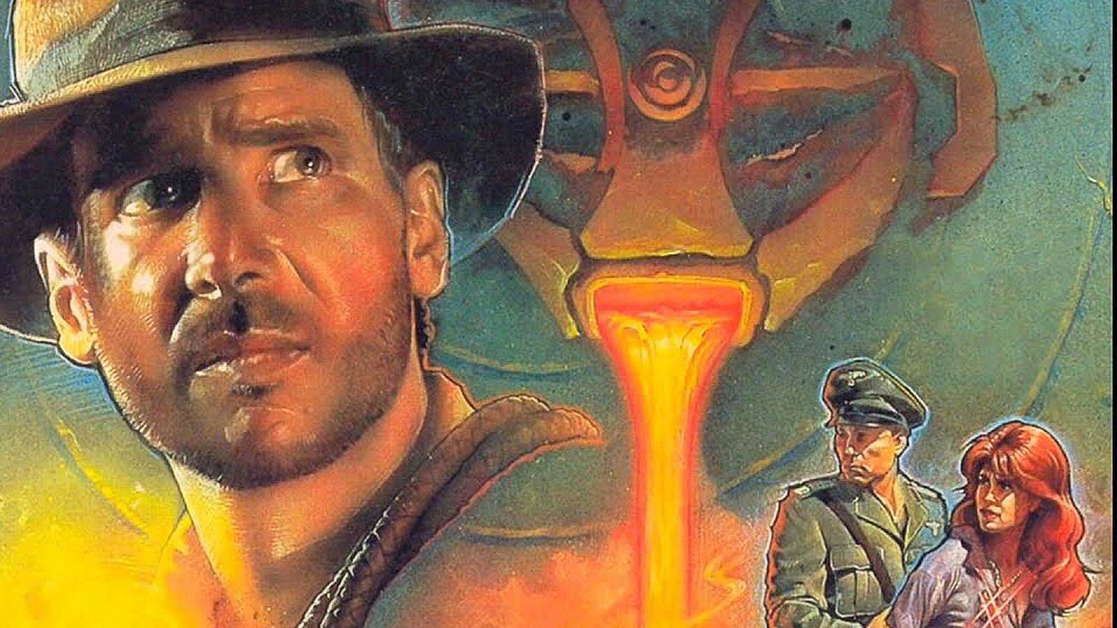 Cropped cover artwork for Indiana Jones and the Fate of Atlantis