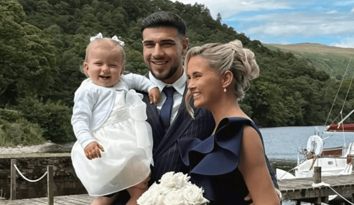 Molly Mae, Tommy Fury and their daughter Bambi