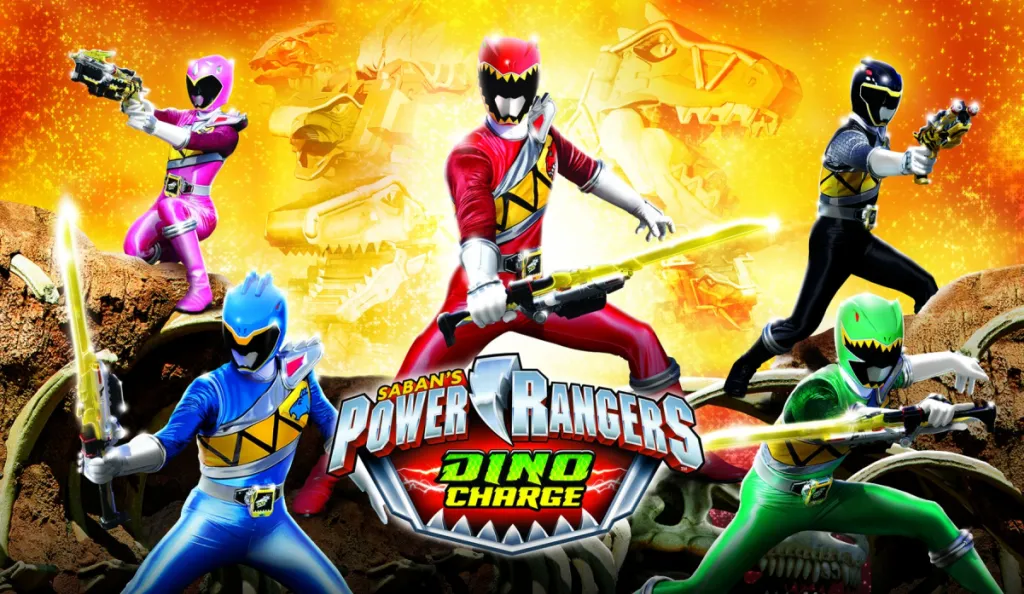 Key art from Power Rangers: Dino Charge