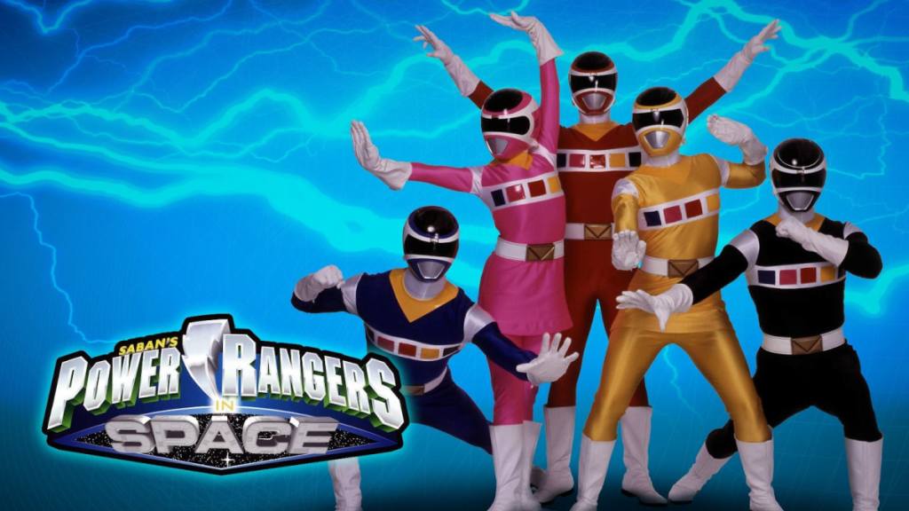 Key art from Power Rangers: In Space