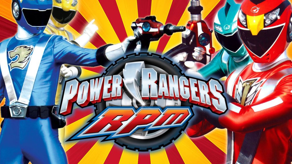 Key art from Power Rangers: RPM