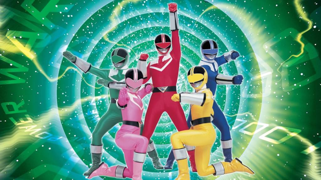 Key art from Power Rangers: Time Force