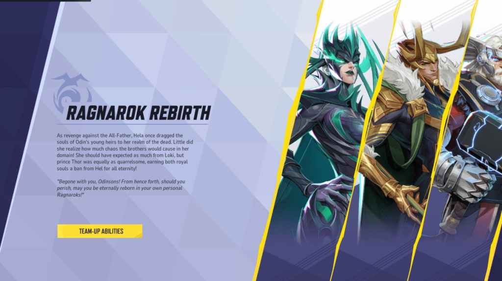 Ragnarok Rebirth Marvel Rivals Team-up Ability 