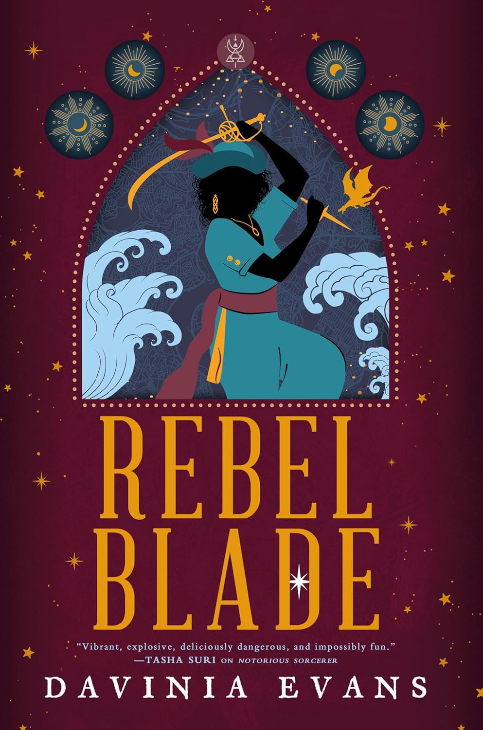 Rebel Blade cover as part of an article about the best fantasy books coming out in December 2024.