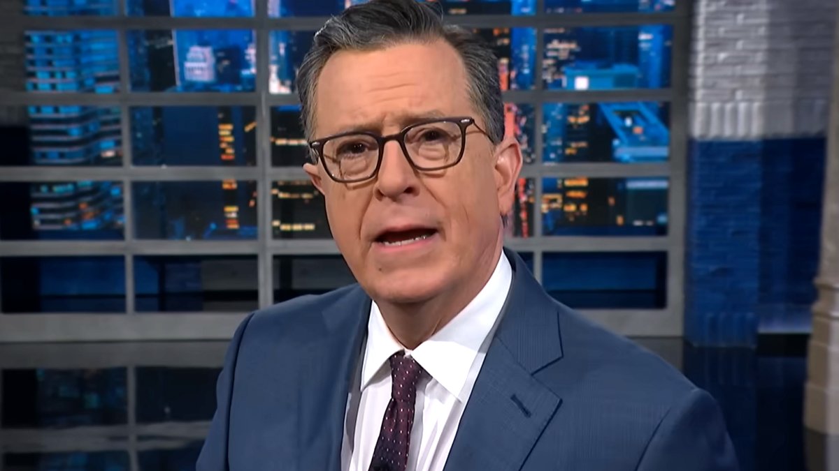 Stephen Colbert as part of an article about Elon Musk.