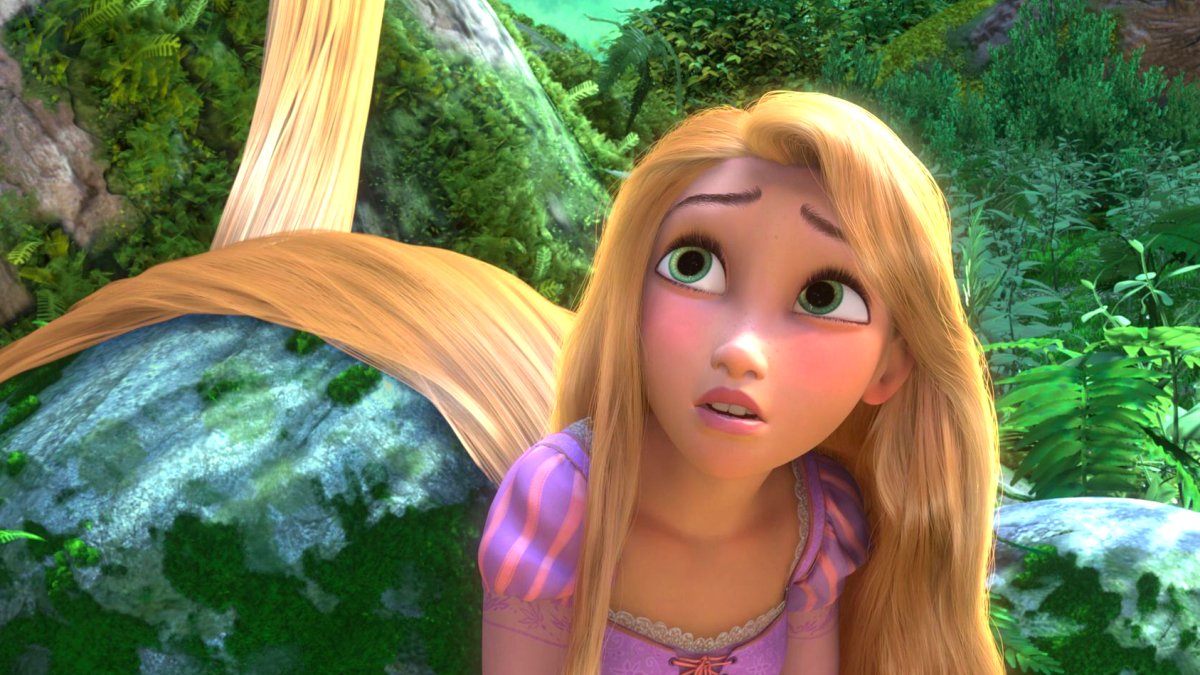 Rapunzel in Tangled