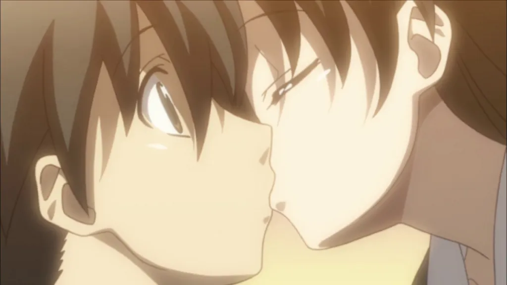 Makoto kisses yet another woman in School Days