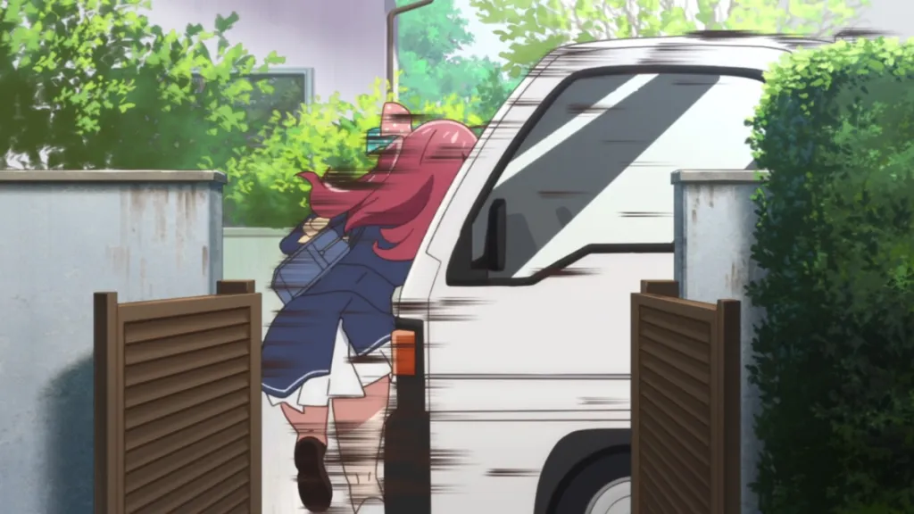 Sakura is hit by a truck in Zombie Land Saga