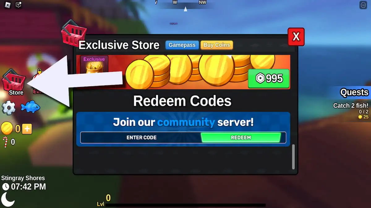 How to redeem Fish It codes. 