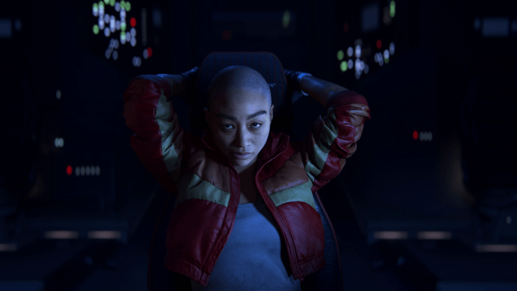 Tati Gabrielle as Jordan A. Mun in Naughty Dog's new game, Intergalactic: The Heretic Prophet