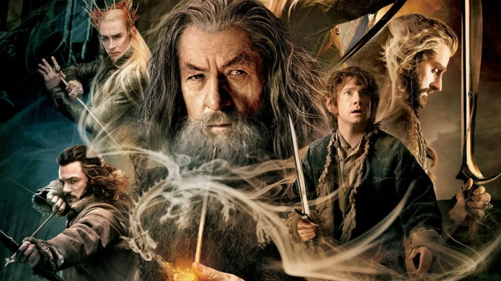 Key art from The Hobbit: The Desolation of Samug